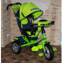 Детский велосипед трехколесный FORMULA 3 (зеленый)
