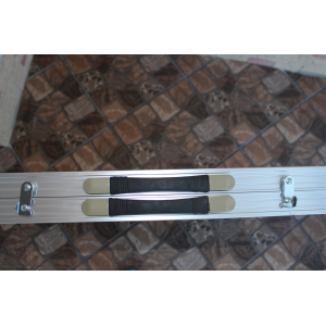 Туристический раскладной стол чемодан AUSINI Коричневый (120х60х70), 4стула