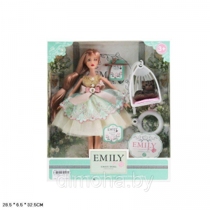 Кукла Эмили с аксессуарами, арт. 088C