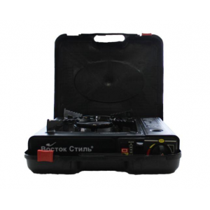 Портативная газовая плита с керамическим нагревателем + штуцер переходник