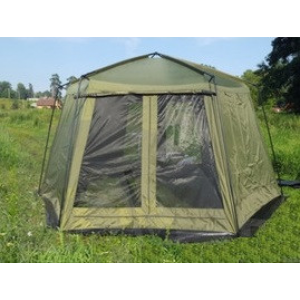 Палатка тент шатер с сеткой и шторками, арт. LANYU 1629 (430х430х230см) Палатка тент шатер с сеткой и шторками, арт. LANYU 1629 (430х430х230см)