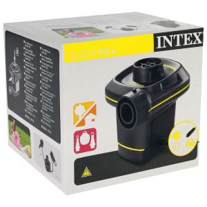 Насос для матраса intex электрический 12/220в