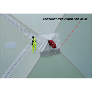 Зимняя палатка Лотос Куб 3 Компакт ЭКО (210х210х180см),арт 17056