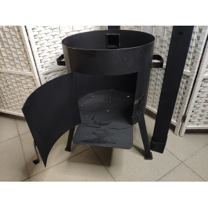 Набор печь и казан на 10л + Шумовка и половник в подарок