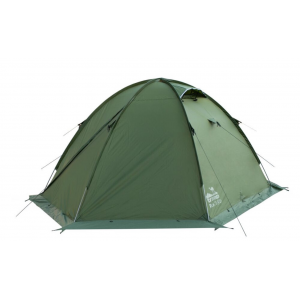 Палатка экспедиционная Tramp ROCK 4-местная, Green, арт. TRT-29g (400х220х140)