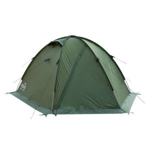 Палатка экспедиционная Tramp ROCK 4-местная, Green, арт. TRT-29g (400х220х140)