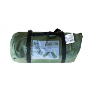 Палатка Экспедиционная Tramp Sarma 2-местная Green, арт. TRT-30g (260х222х102)