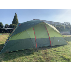 4-хместная 2-хкомнатная туристическая палатка MirCamping 390х210х165, арт. 1100