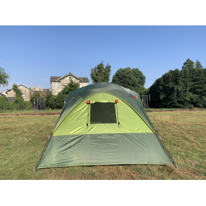 4-хместная 2-хкомнатная туристическая палатка MirCamping 390х210х165, арт. 1100