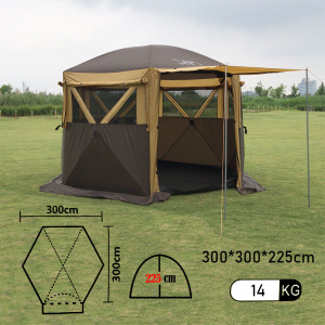 Тент-шатер с полом Mircamping (300х300х225), арт. 2905S