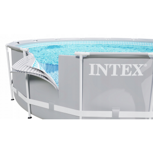 Каркасный бассейн Intex для дачи 26702 Prism Frame Pool 305x76 + фильтр-насос на 2000 л/ч