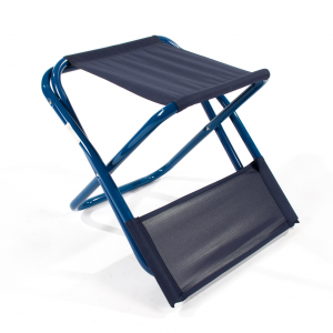 Стул туристический складной со спинкой СЛЕДОПЫТ (42х49х94), цв. т. синий, арт. PF-FOR-S05