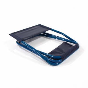 Стул туристический складной со спинкой СЛЕДОПЫТ (42х49х94), цв. т. синий, арт. PF-FOR-S05