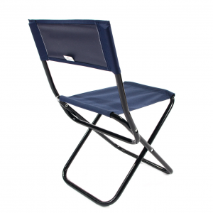 Стул туристический складной со спинкой СЛЕДОПЫТ (32х34х58) цв. т. синий, арт. PF-FOR-S10