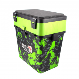 	 Ящик рыболовный зимний "Helios" "Shark" 19л Уценка