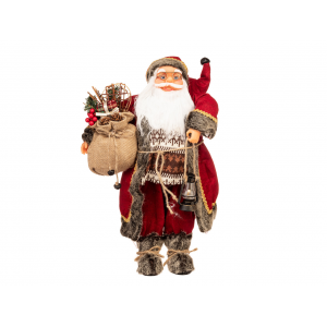 Дед Мороз - Санта Клаус новогодняя фигурка под елку (47х31х14), арт. DY-121151