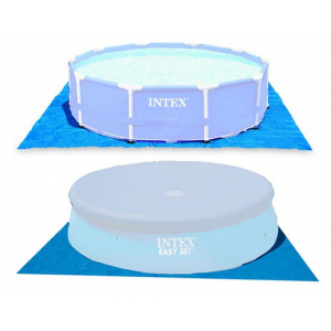 Подстилка - подложка для надувных и каркасных бассейнов 244/457 Intex-Bestway (472х472), арт. 28048