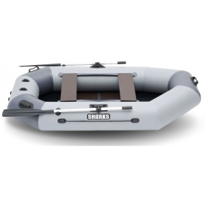 Лодка SHARKS G260 ЖД +слань идет в комплекте, двухместная (260х130х36)