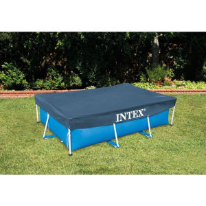 Тент - чехол для прямоугольного бассейна 260х160, арт. Intex 28036