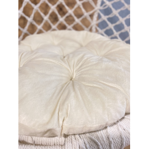 Гамак кресло плетеное каркасное с подушкой