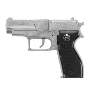 Игрушечное оружие (металл) Пистолет Officer-8 15.5 см для пистонов, арт. 1070481F