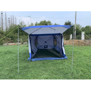 Трехслойная палатка куб ,мобильная баня для зимней рыбалки 400х200х170  Mircamping  2023 Трехслойная палатка куб ,мобильная баня для зимней рыбалки 400х200х170  Mircamping  2023