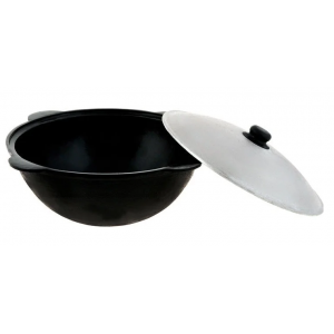 Набор печь следопыт  и казан на 8 л + Шумовка и половник в подарок