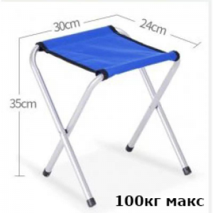 Стол туристический усиленный BISON (60х180)+ 6 стульев, арт. 447474