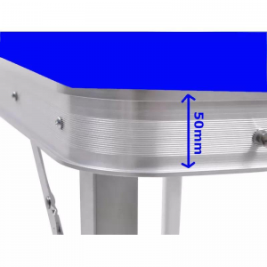 Стол туристический усиленный BISON (60х180)+ 6 стульев, арт. 447474