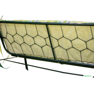 Садовые качели Olsa Варна с1532, 231х126х147 см, 3-местные, с москитной сеткой, регулируемая спинка