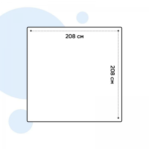 Защитный тент (коричневый) для зимней палатки  Mircamping 2018