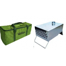 Теплообменник для палатки MANKO 32 трубы в сумке