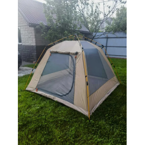 Палатка туристическая 4-х местная автоматическая Mircamping , арт. 89 355х235х165