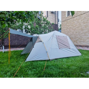 Палатка туристическая 4-х местная автоматическая Mircamping , арт. 89 355х235х165