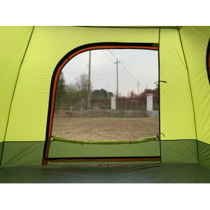 Палатка 6-ти местная кемпинговая Mircamping с укрытием для автомобиля, арт. 1900 300х300х225