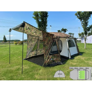 Палатка туристическая 4-х местная, MirCamping (480х250х200см) арт. 1038-4