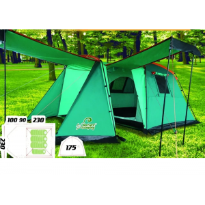 Палатка 4-х местная  MirCamping арт. KRT-103, 420х230х170 см