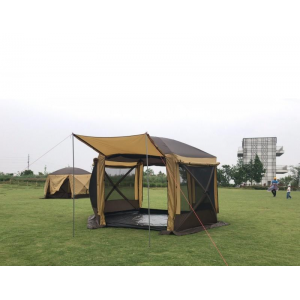 Шестиугольный шатер с полом (360х360х235) Mircamping арт. 2905-2TD