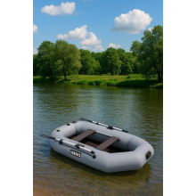 Лодка SHARKS G240 ЖД +слань идет в комплекте, двухместная (240х130х36)