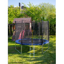 Батут Funfit PRO 312см с лестницей и длинными ножками, до 180 кг