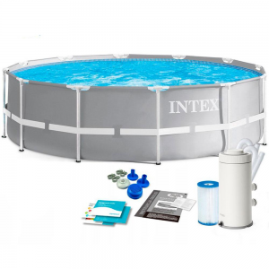 Каркасный бассейн Intex 305 x 99см 26706sc  и фильтр-насосом 2000 л/ч