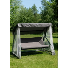 Качели садовые ПИК Лючия Серый 211 х154,3х160