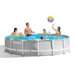 Каркасный бассейн Intex для дачи 26700 Prism Frame Pool 305x76 УЦЕНКА