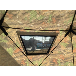Палатка зимняя куб, мобильная баня трехслойная Mircamping (300х300х205см), арт. MIR-2020MC
