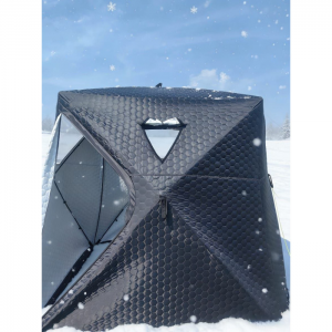 Палатка зимняя куб трехслойная (палатка баня) Mircamping 2015 (210*210*210см)