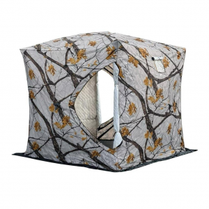 Палатка зимняя куб утепленная (трехслойная)  200×200×215