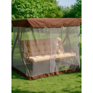 Качели садовые ПИК Лючия Бежевый  211 х154,3х160 (тафтинг)