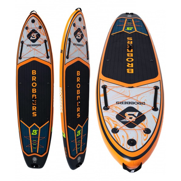 Сапборд SUP Board BROBBERS ORANGE 350х89х15  (TA008-004)