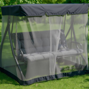 Качели садовые ПИК Лючия Серый 211 х154,3х160 (тафтинг)