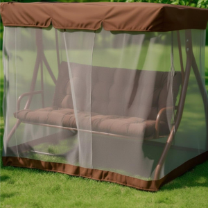 Качели садовые ПИК Лючия 004 Шоколад + матрас ШОКОЛАД  211 х154,3х160